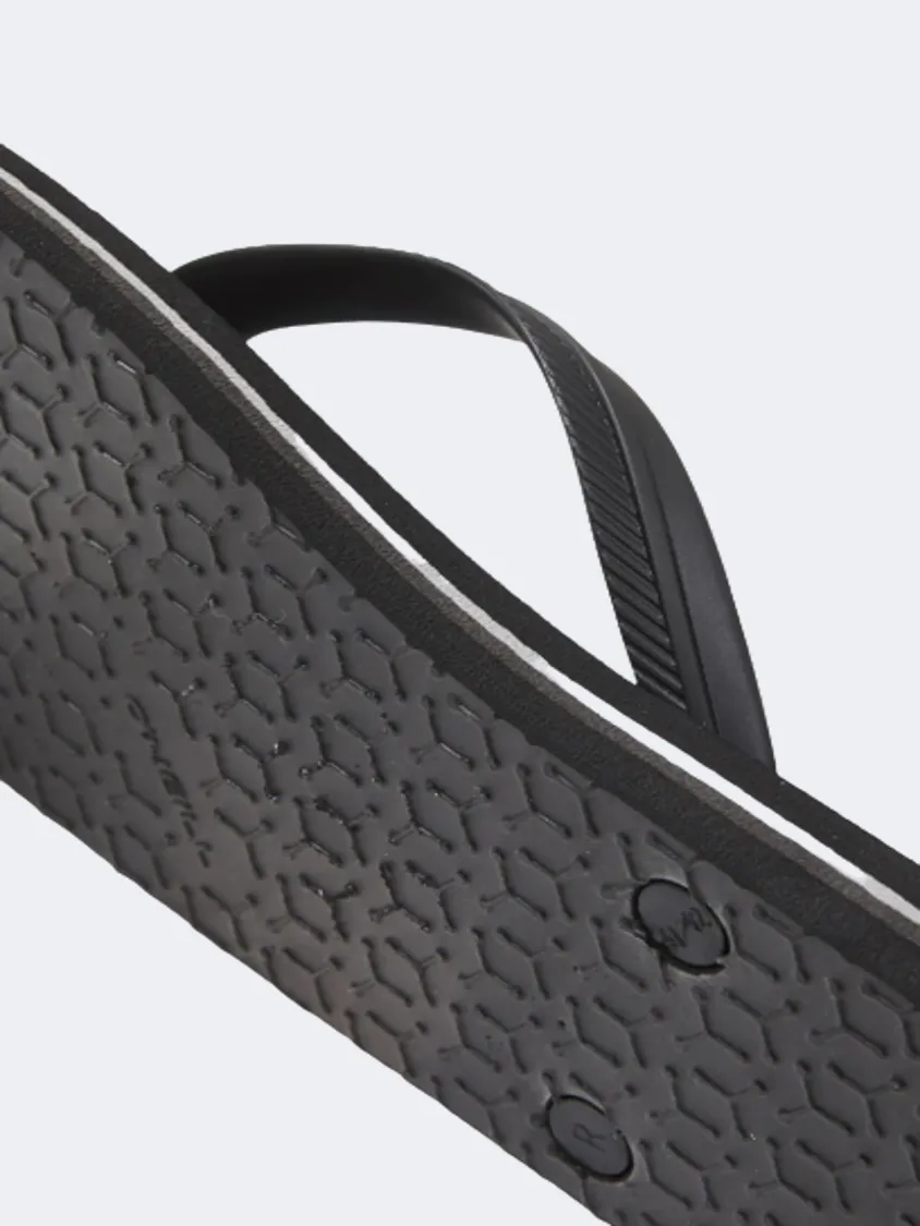 O&#39;Neill Profile Logo Men Beach Slippers Black Out