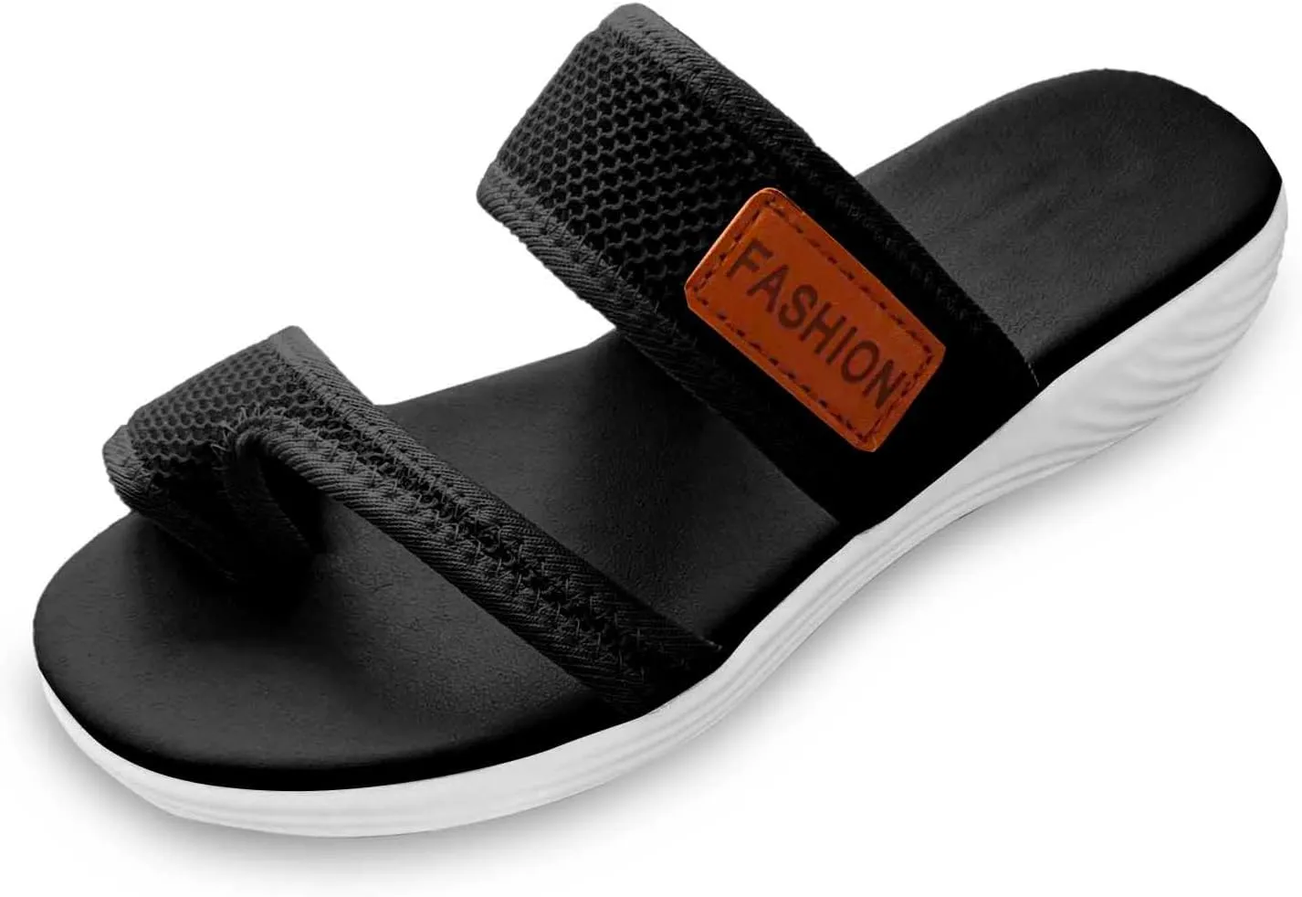 Orthopedic Sandals for Women Breathable Mesh Slide Flip Flops Arch Support Sandals Comfortable Beach Sandals