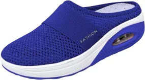 Orthopedic Slippers for Women Comfort Wear Orthowear Shoes Diabetic Shoes Sandals Air Cushion Slip On Walking Shoe with Arch-Support Womens Comfortorthowear Shoe Breathable Slippers