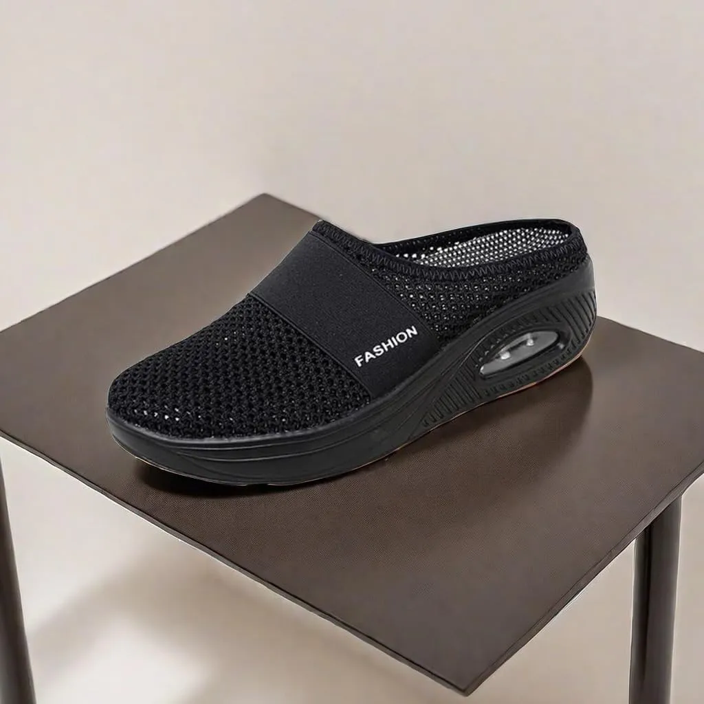 Orthopedic Slippers for Women Comfort Wear Orthowear Shoes Diabetic Shoes Sandals Air Cushion Slip On Walking Shoe with Arch-Support Womens Comfortorthowear Shoe Breathable Slippers