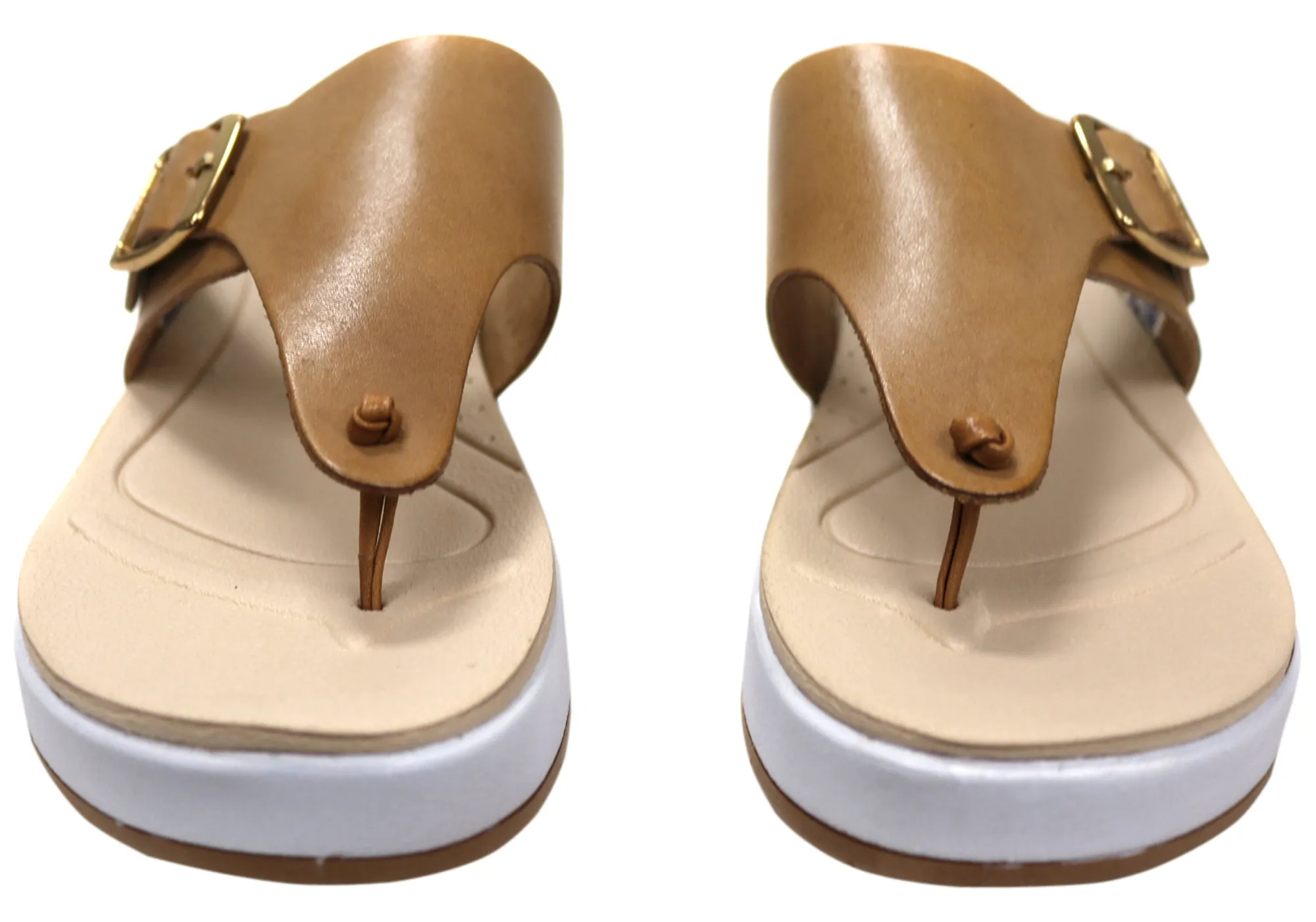 Pegada Nolo Womens Comfort Leather Thongs Sandals Made In Brazil