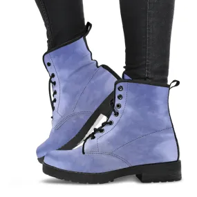Purple Boots - Purple Pattern | Combat Boots, Boho Shoes, Handmade Lace Up Boots, Vegan Leather Lace Up Boots Women, 90s Boots, 2000s Boots