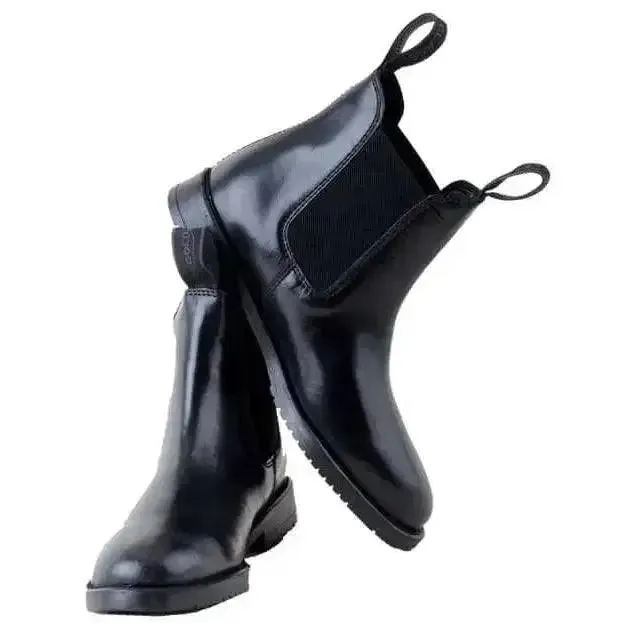 Rhinegold Leather Jodhpur Boots Classic - Adults