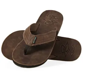 Ripcurl Mens The Trestles Flip Flops - Dark Chocolate