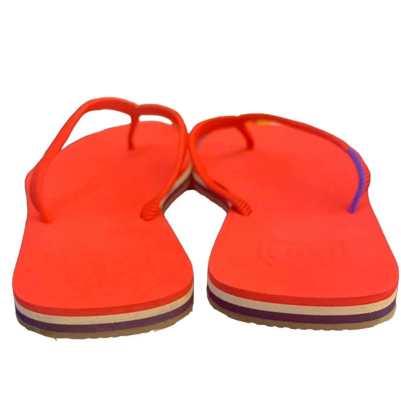 Rothy's Red Firecracker Flip Flop SZ 7