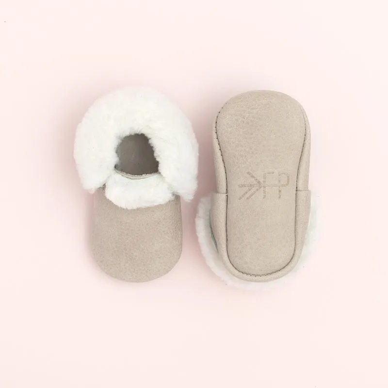 Shearling Moccasin - Salt Flats
