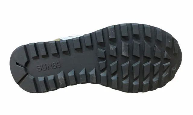 Sun68 scarpa sneakers da uomo Jaki Bicolor Z31111 19 militare