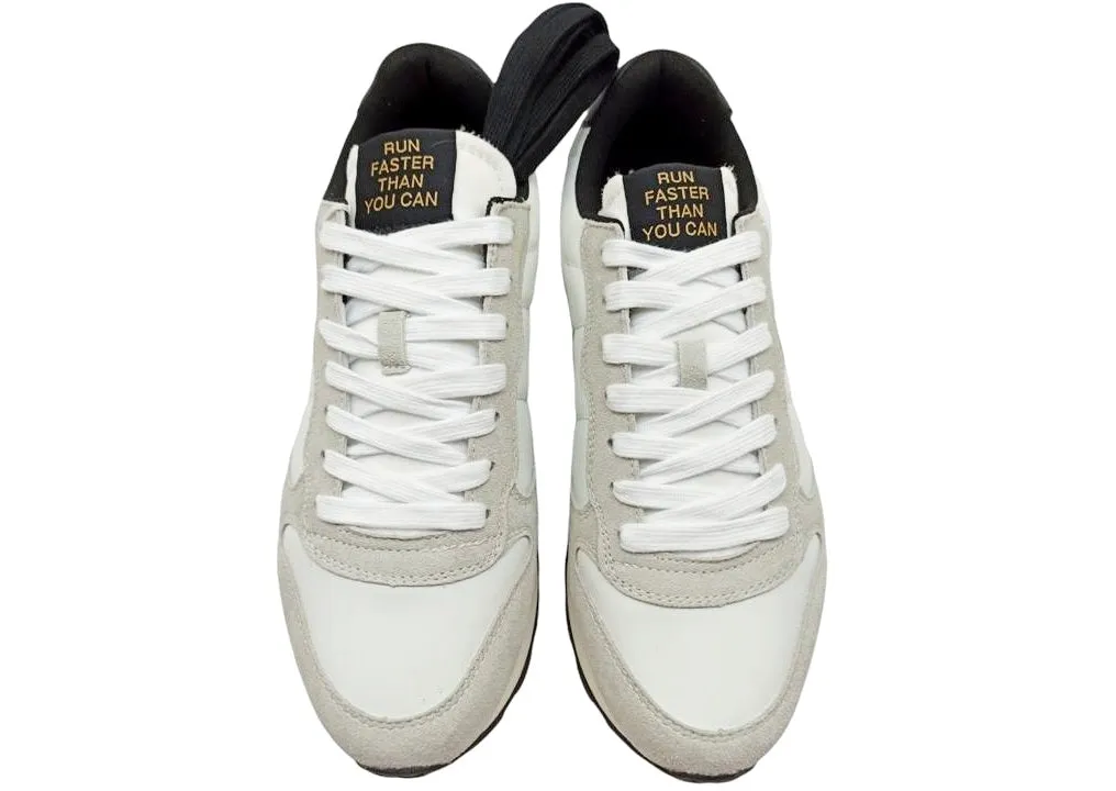 Sun68 scarpa sneakers da uomo Tom Suede Z41104 31 bianco panna