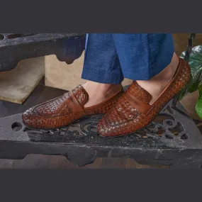 The Noki Brown Men's Leather Loafer