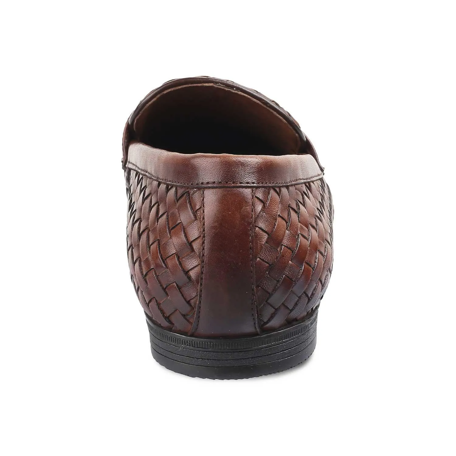 The Noki Brown Men's Leather Loafer