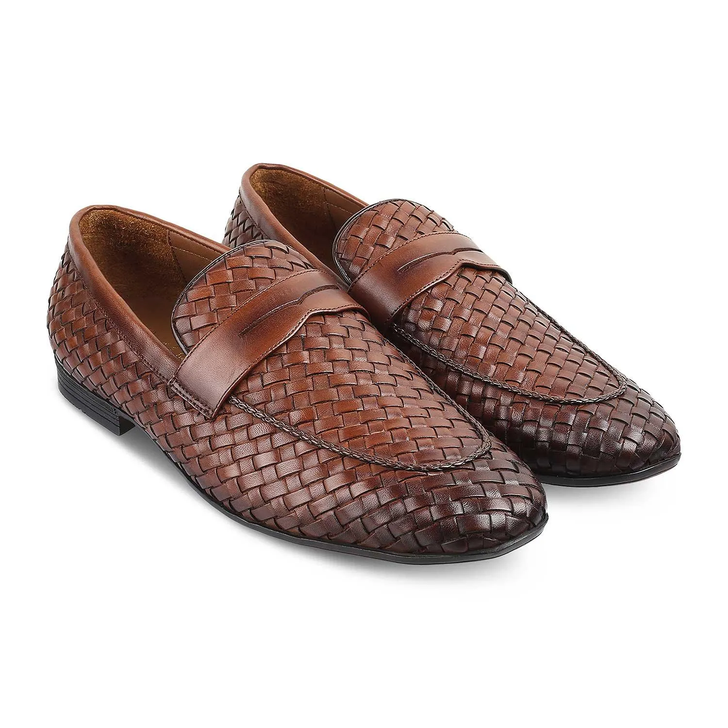 The Noki Brown Men's Leather Loafer