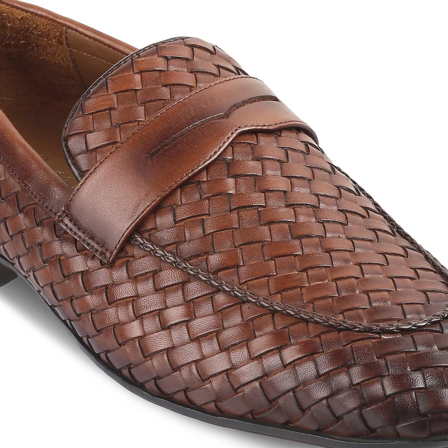 The Noki Brown Men's Leather Loafer