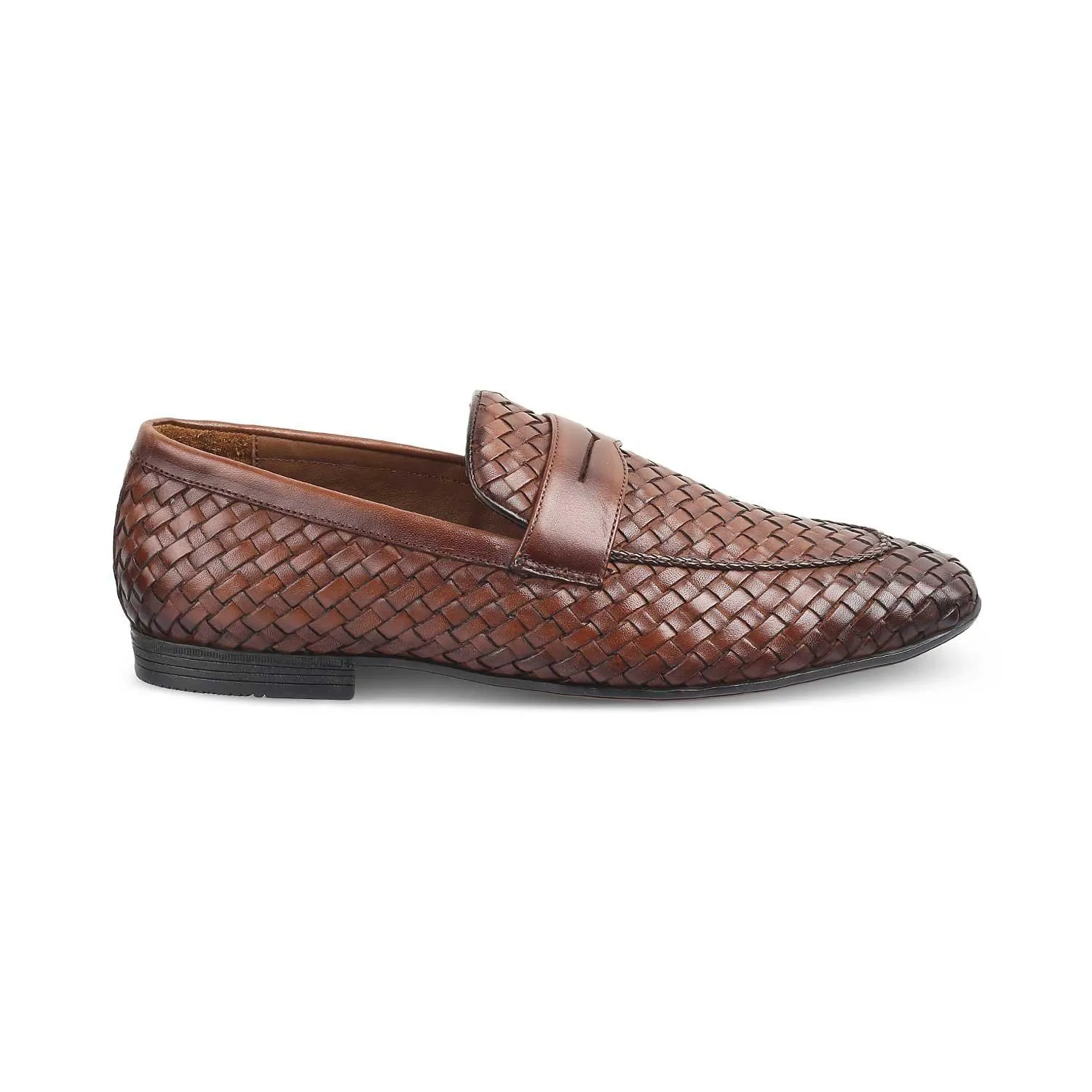 The Noki Brown Men's Leather Loafer