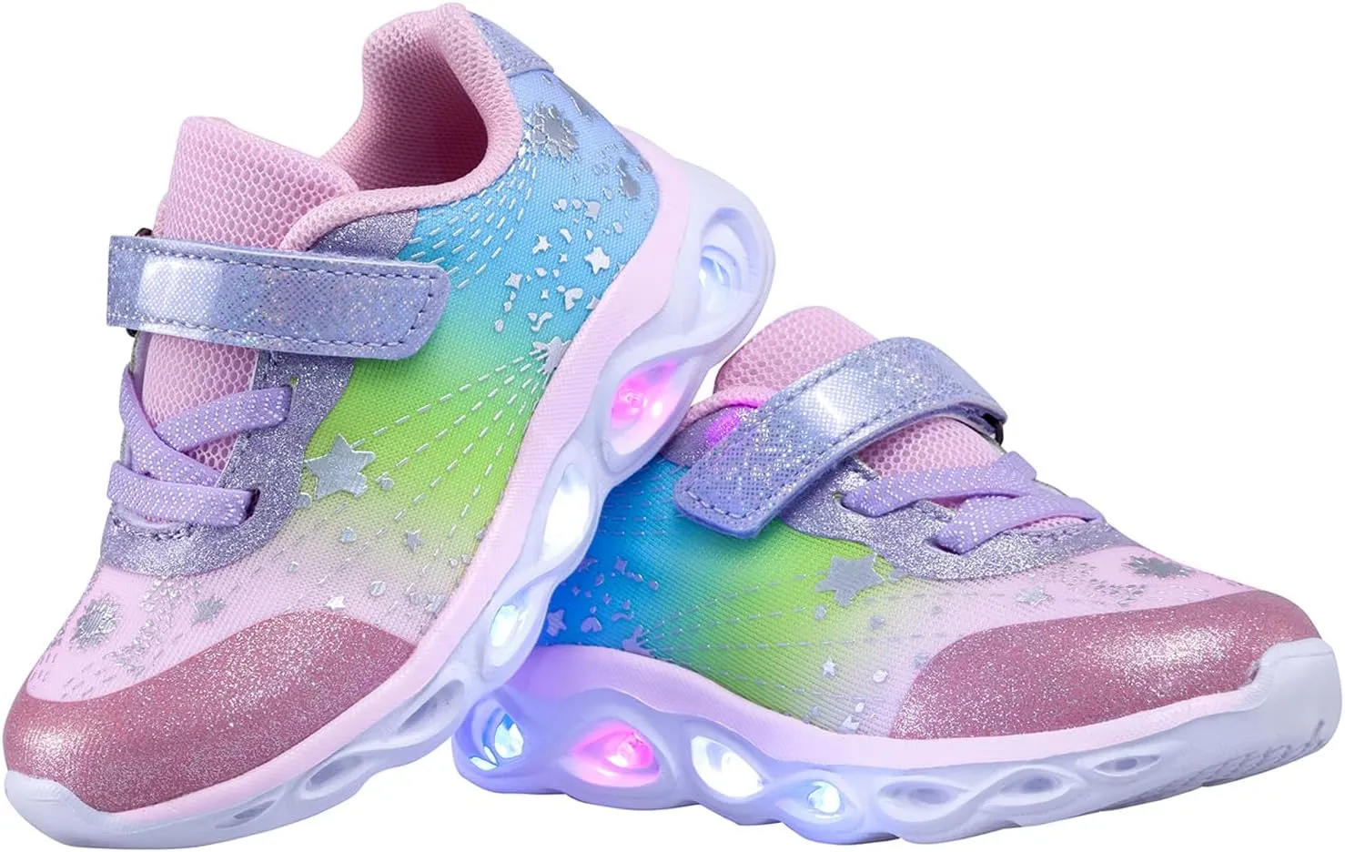 Toddler Boys Girls Light Up Shoes Little Kids Flashing Led Sneakers