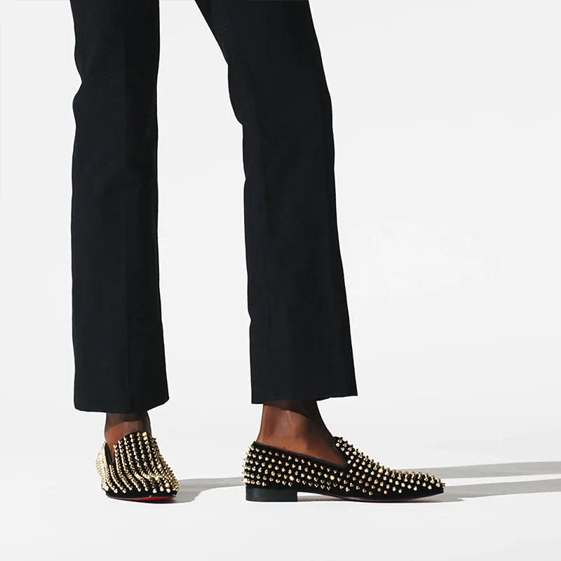 Trendy Spiked Rivets Studded Loafers