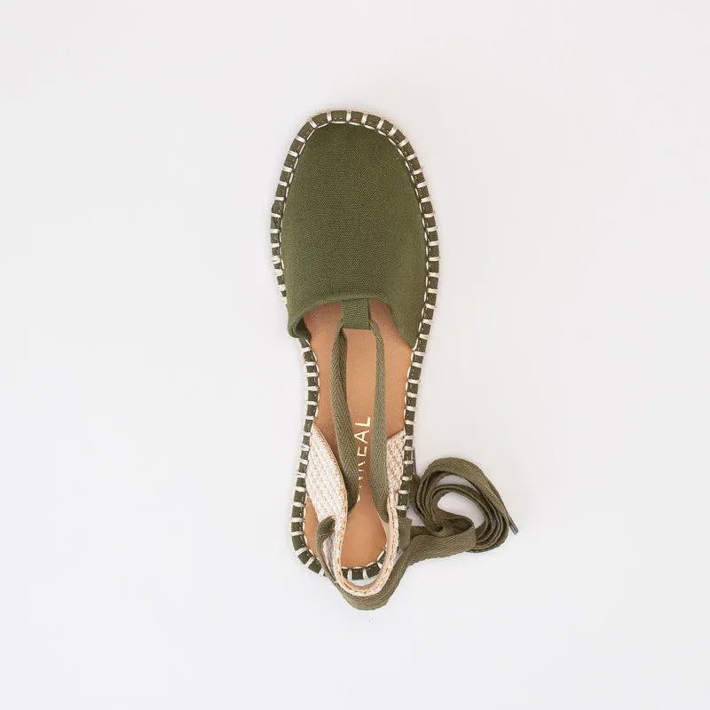 Unreal Women Up The Leg Espadrille Shoe _ 150839