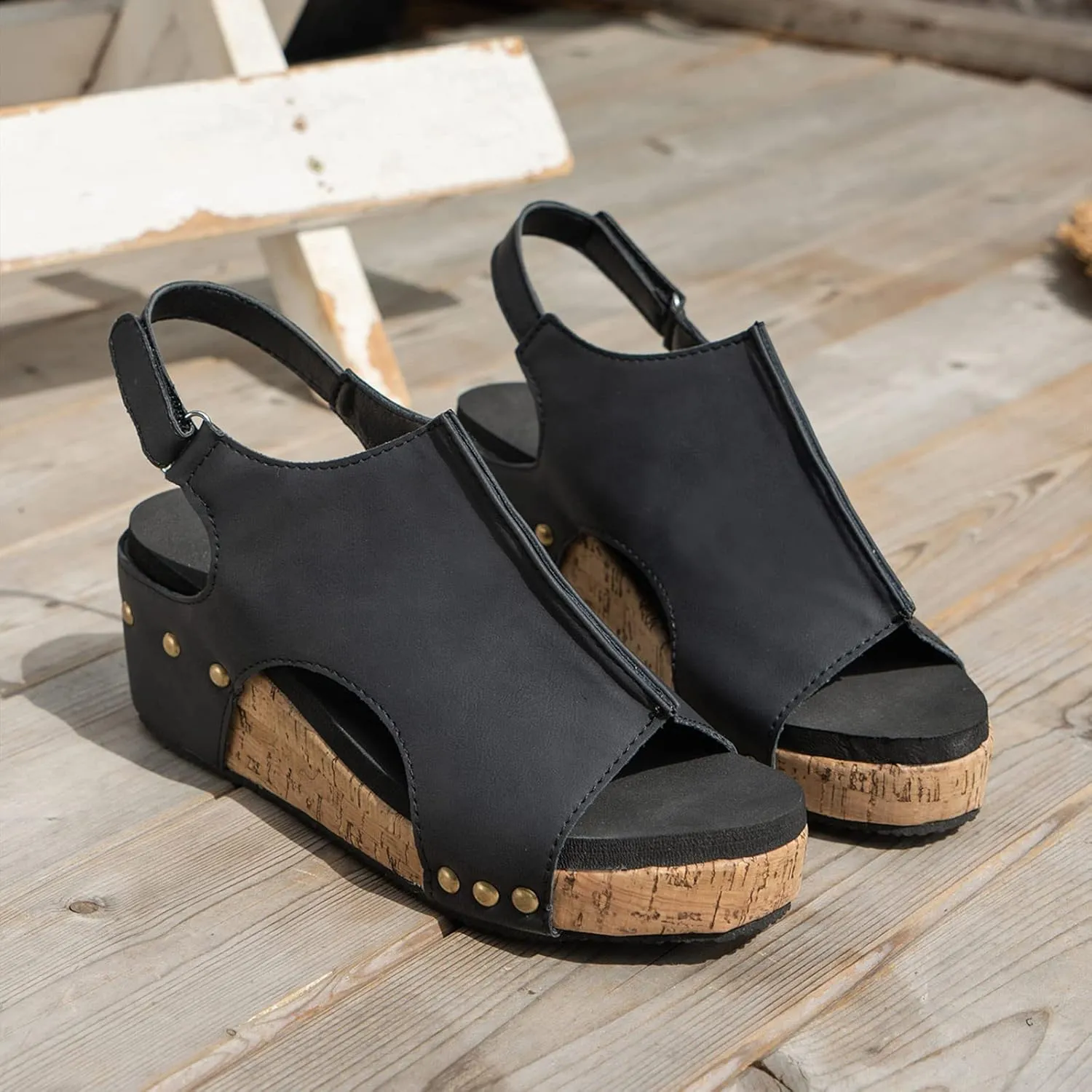 Women's Platforms Sandals 2025 Summer Trendy Open Toe Sandal Lightweight Comfort Breathable Sandal Trending Shoes