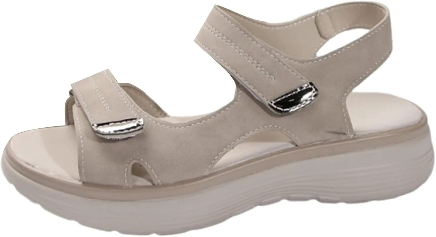 Womens sandals comfortable Summer Sport Sandals with Arch Support Comfortable Walking Ankle Strap Sandals